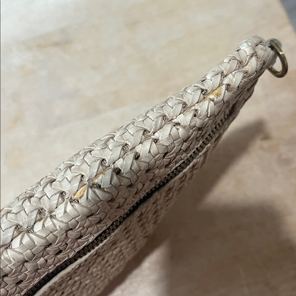 CLARE V. GRANDE FANNY WOVEN BELT BAG in CREAM - Picture 7 of 8